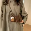 Bolsa de Braço para Mulheres 2026 Nova Tendência Nicho Moda Bolinhas Laço Bolsa de Ombro para Trabalho e Deslocamento Bolsa Transversal