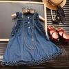 Ropa Infantil Faldas para Niñas Vestido Chaleco de Mezclilla Lavado 2026 Nuevo Estilo de Verano Ropa Infantil de Comercio Exterior Dropshipping