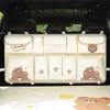 Bolsa de almacenamiento para maletero de coche multifuncional bolsa de almacenamiento colgante trasera para coche linda caja de almacenamiento para coche bolsa colgante
