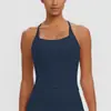 Nuevo Estilo Transpirable Correa Fina Espalda Cruzada Sujetador Alta Elasticidad Top de Yoga Deportivo Chaleco para Correr Fitness Mujeres