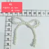 Accesorios de Ropa Hechos a Mano con Cuentas en Stock, Dijes para Bolsos de Moño de Perla, Decoraciones para Zapatos de Moño de Cristal Venta al por Mayor