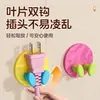 Gancho Creativo para Enchufe, Organizador de Cable de Alimentación sin Taladro, Gancho sin Rastro, Soporte para Enchufe, Gancho de Almacenamiento Fijo