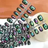 Moda para Influencers Uñas de Gama Alta Ojo de Gato Deseo Puro Simple Ins Estilo Fresco