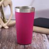 Comercio exterior nuevo Taza de coche de acero inoxidable de 16 oz spray de vacío plástico doble aislamiento Taza para coche exterior Taza de cerveza para coche al aire libre Brasil