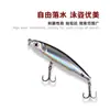Nuevo Señuelo Pequeño de Micro Lápiz Vibratorio Hundible de Largo Alcance de Kate para Peces Mandarín de Ojos Rojos Señuelo Artificial Duro Venta al Por Mayor