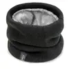 Gola de Ciclismo de Inverno, Pulôver de Lã, Gola Tricotada para Coluna Cervical, Forrada com Fleece, Gola de Mesmo Estilo para Homens e Mulheres, Quente