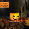 Decoraciones de Halloween Linternas de Calabaza Cajas de Dulces Portátiles para Niños Cubos de Calabaza Dulces o Travesuras Pequeños Regalos Juguetes Linternas de Calabaza