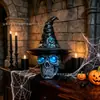 Placa de Resina de Halloween para Novo Produto Transfronteiriço Esqueleto Fantasma Estilo Gótico Ornamento de Decoração para Mesa de Casa Ornamento de Presente
