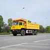 Camión de volteo específico para minería, caja de carga resistente al desgaste, elevación hidráulica multinivel, área de mina a cielo abierto, transporte de carga pesada de mineral y escoria, mina