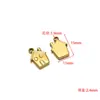Colgante de Acero Inoxidable Transfronterizo Multiestilo de Presión de Aceite Simple DIY Moda Collar Pulsera Pendientes Accesorios Mayoreo