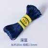 Ele Fio de nó chinês 5 fios trançados à mão fio vermelho fio de mão fio de tecelagem linha de tecelagem cordão para pendurar pingente diy cordão de jade