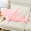 Almohada de tiburón de peluche para muñeca de juguete, muñeca de simulación para dormir, cojín de sofá, transfronterizo Amazon
