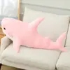 Almohada de Tiburón Ah Woo Transfronteriza Nueva de Amazon Muñeca Linda Muñeca de Tiburón de Color Juguete de Peluche Venta al por Mayor