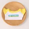 Ropa de muñeca en stock, ropa de muñeca de algodón de manga corta, juguete de peluche de 10 cm, camiseta sencilla de color liso, top para disfraz al por mayor