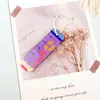 Regla de Palma de Lápiz Creativa Caricatura Mini Regla Portátil Colgante de Mochila Regla de Medición Papelería para Estudiantes Pequeño Regalo