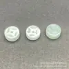Jadeta Verde Seca Fivela de Dinheiro Grossa Contas Soltas Acessórios para Colar Pulseira DIY Feitos à Mão Peças Espaçadoras de Jade Atacado