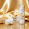 Frasco a vácuo de camada única para loção, 30ml/50ml, para amostras de produtos de skincare, dispensador de loção, frasco a vácuo portátil
