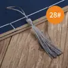 Atacado de Fábrica Ornamento Pendurado Estilo Antigo Marcador de Página Leque Festivo Tassel Colorido Embalagem Presente Cortina Pequeno Tassel