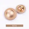 Sombrero de Paja con Encaje Botones Cosidos a Mano Botones Metálicos Botones de Camisa Botones de Suéter Tejido Accesorios de Ropa Jinda