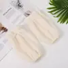 Mangas Curta de Veludo Fofas para Outono e Inverno, Anti-Manchas, Quentes e Resistentes a Manchas para Mangas de Estudantes, Tarefas Domésticas e Trabalho para Mulheres