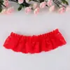 Explosiones de Taobao nuevos accesorios para pijamas interiores accesorios de cosplay anillo de pierna de encaje suave collar