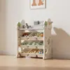 Estante Organizadora de Brinquedos Infantis para Casa, Armário de Armazenamento Multicamadas de Grande Capacidade, Armário Organizador Multifuncional para Brinquedos de Bebê