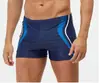 Comércio Exterior Transfronteiriço Roupa de Banho Masculina Nova Sexy Xadrez Contas Redondas Boxer Roupa de Banho Fonte Termal Praia Tamanho Grande Esportes