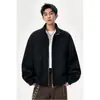 Nuevo Abrigo de Lana para Hombre Otoño 2026, Corte Holgado, Talla Grande, Casual, Chaqueta de Lana Elegante, Prenda Superior de Trabajo para Hombre