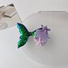 Lentejuelas Dibujos Animados Sirena Accesorios para el Cabello Estrella de Mar Concha Coreana Pinza para el Cabello para Niñas Tocado de Niña Horquilla Aro para el Cabello
