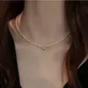 2025 Nuevo Collar de Perlas de Agua Dulce Natural Aurora Xiao Mi Cadena para Clavícula de Perlas Pequeñas de Alto Grado, Más Fácil de Combinar