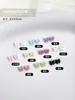 Decoraciones de Uñas con Moños de Verano Famosas en Internet, Moños de Cinta Coloridos Tridimensionales Accesorios de Resina para Uñas, Tendencia Popular en Línea