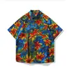 Comercio Exterior Transfronterizo Nuevas Camisas de Manga Corta para Hombre Estilo Japonés Fresco Pequeño Seda de Hielo Caída Suelta Casual Camisas Tops para Hombre