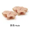 Separador de Dedos do Pé de Silicone com Três Furos, Almofada de Pé Anti-Atrito, Tala para Correção de Joanete, Separador de Sobreposição Óssea do Dedão do Pé com Três Dedos