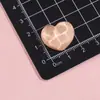 Parches de resina translúcidos con forma de corazón ondulado estilo coreano para pinzas de pelo DIY, accesorios para el cabello, accesorios para fundas de teléfono al por mayor