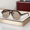 Gafas de Sol Casius Transfronterizas de Lujo de Fibra de Acetato Hip-Hop Jm Vacaciones Cuadradas Gafas de Sol de Moda Japonesas Hechas a Mano