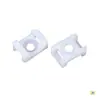 Base Fija en Forma de Silla de Montar, Soporte para Bridas, Clip para Cables, Organizador de Cables, Pinza para Cables, Base con Agujero para Tornillo