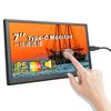 Pantalla de una línea Tipo C Táctil capacitiva Pantalla HD 1024X600 Película a prueba de explosiones Carcasa de aleación de aluminio