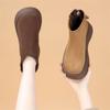 Botas de nieve de algodón coreano súper gruesas, estilo retro británico, para mujer, de altura pequeña, cómodas y populares en Internet, 2024