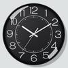 Reloj de 8 pulgadas 20 cm sala de estar silencioso reloj de pared simple explosivo reloj de moda pared hogar estéreo digital mayoreo