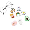 Parche Creativo Lindo de Animales de Goma Suave PVC para Pasador de Pelo Parche Hecho a Mano DIY Hebilla de Zapato Bolsa de Auriculares Accesorios para el Cabello Funda de Teléfono Parche
