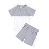 Cuentos para niños ropa infantil verano nuevo traje de manga corta para niños pequeños y medianos Algodón Niños y Niñas 2 piezas transfronterizo