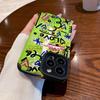 Para iPhone13/14promax Apple 12/11 nova capa de celular 15 all-inclusive xs soft 7p graffiti Inglês