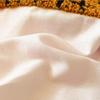 Estilo Ins Toalha de Algodão Puro Bordada Roupa de Cama Conjunto de Quatro Peças 100% Algodão Roupa de Cama Infantil Capa de Edredom Lençóis Conjunto de Três Peças com Elástico