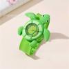 2026 Suministro de Relojes Infantiles con Diseños de Animales de Dibujos Animados, Pulseras Slap para Estudiantes y Jardín de Infancia, Panda Electrónico, En Stock, Más Vendidos para Exportación