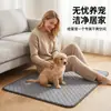 Almohadilla para orina de mascotas transfronteriza, pañal lavable para perros, antideslizante, absorbente, entrenamiento para gatos, almohadilla barrera para orina de mascotas gruesa de cuatro capas