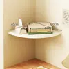Prateleira de parede Divisória de parede Placa triangular Quarto de estudo Quarto Estante de canto Armazenamento de livros Rack de exposição
