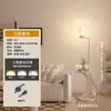 Estante moderno de mármol transfronterizo con iluminación LED, adecuado para usar como lámpara de pie en la sala de estar, junto al sofá, o como lámpara de noche en el dormitorio, creando una atmósfera decorativa ambiental.