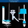 Acessórios de vaso sanitário de botão único conjunto completo antigo dividido peça única tanque de água do vaso sanitário reparo escoamento entrada de água da descarga válvula