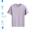 Camiseta de Trabajo de Gama Alta Cuello Redondo Personalizada Holgada para Pareja Manga Corta Corporativa Unisex Camisa Cultural con Bordado Impresión al Aire Doble Cara