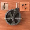 Accesorios para Ruedas, Otras Piezas Estrechas para Ruedas, Una Rueda para un Carrito, Rueda Estrecha para Carrito de Camping, Una Rueda de Acero Inoxidable